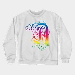 Name first alphabet A Crewneck Sweatshirt